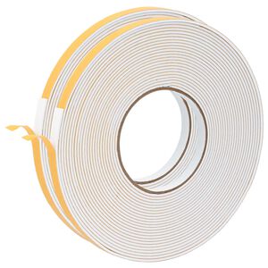 vidaXL &Ouml;ntapad&oacute; habszalag 2 db Feh&eacute;r 10mm x 10m CR Hab
