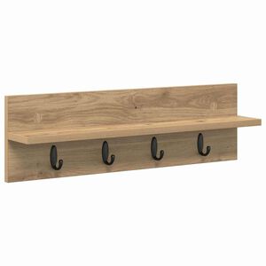 vidaXL Fali Kab&aacute;thorog Artisan t&ouml;lgy 60 x 10,5 x 18 cm Faanyag