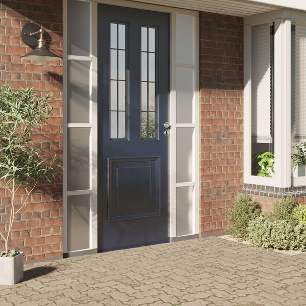 vidaXL matt sz&uuml;rke PVC statikus ablakf&oacute;lia 60 x 2000 cm