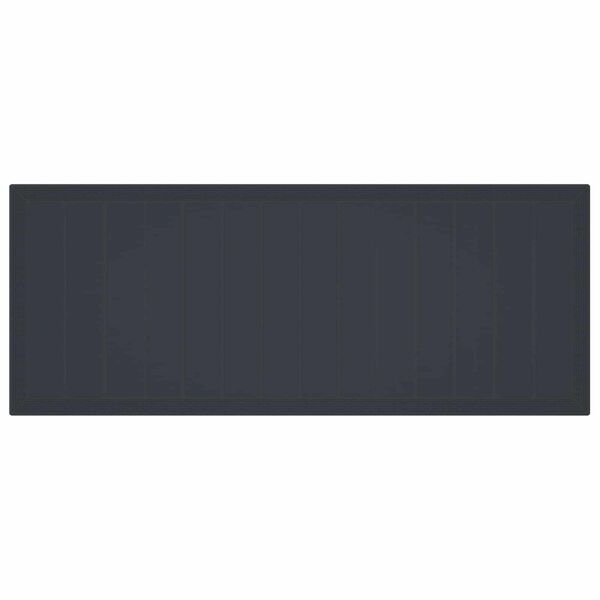 vidaXL Kert &eacute;tkező szett 9 pcs Antracit Polt rattan