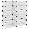vidaXL &aacute;tl&aacute;tsz&oacute; polipropil&eacute;n cipőtart&oacute; 84x32x88,5 cm