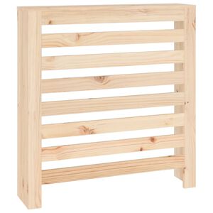 vidaXL t&ouml;m&ouml;r fenyőfa radi&aacute;torburkolat 79,5 x 19 x 84 cm