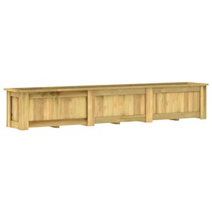 vidaXL impregn&aacute;lt fenyőfa magas&aacute;gy&aacute;s 291 x 50 x 50 cm