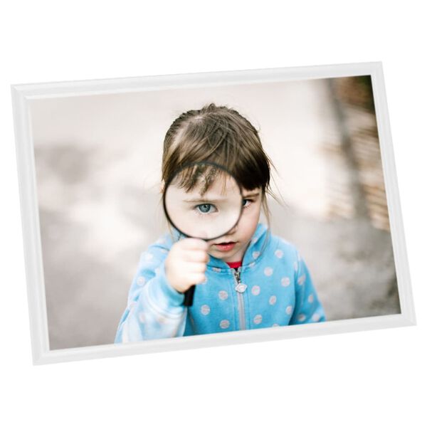 vidaXL 3 db feh&eacute;r MDF asztali f&eacute;nyk&eacute;pkeret 15 x 21 cm