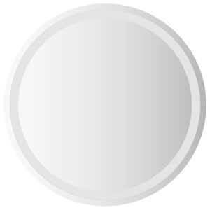 vidaXL kerek LED-es f&uuml;rdőszobai t&uuml;k&ouml;r 60 cm