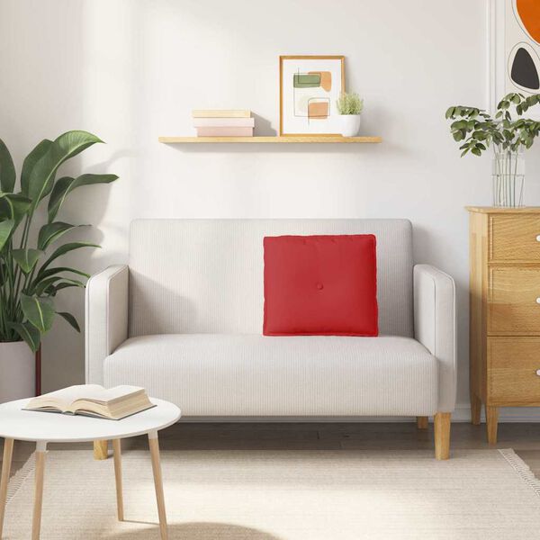 vidaXL H&aacute;tp&aacute;rna Piros 50 x 19 x 45 cm sz&ouml;vet