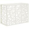 vidaXL L&eacute;gkondicion&aacute;l&oacute; Takar&oacute; Feh&eacute;r 110 x 50 x 80 cm Ac&eacute;l