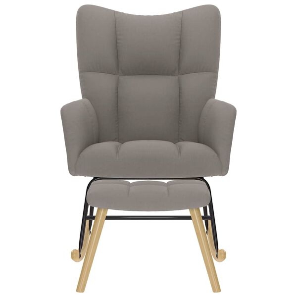 vidaXL t&oacute;psz&iacute;nű sz&ouml;vet hintasz&eacute;k l&aacute;btart&oacute;val