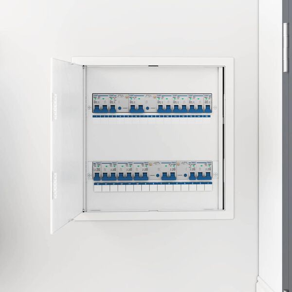 vidaXL Hozz&aacute;f&eacute;r&eacute;si Panelek Feh&eacute;r 40 x 40 cm ABS Műanyag