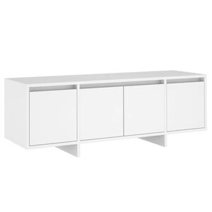 vidaXL feh&eacute;r szerelt fa TV-szekr&eacute;ny 120 x 30 x 40,5 cm