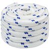 vidaXL T&ouml;bbc&eacute;l&uacute; munkak&ouml;t&eacute;l 40 mm 25 m Feh&eacute;r &eacute;s K&eacute;k PP