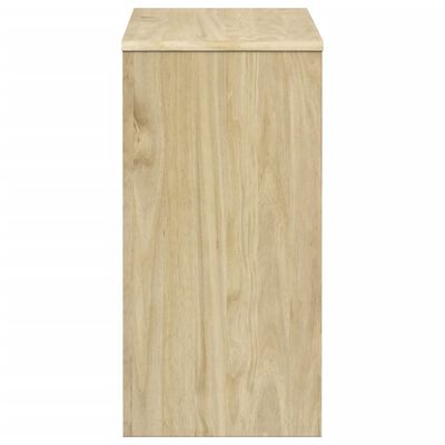vidaXL SAUDA tölgyszínű tömör fenyőfa tálalóasztal 89,5 x 36,5 x 73 cm