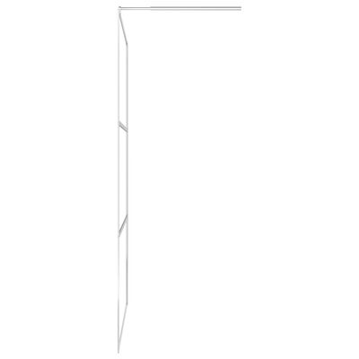vidaXL zuhanyfal átlátszó ESG üveggel 90 x 195 cm