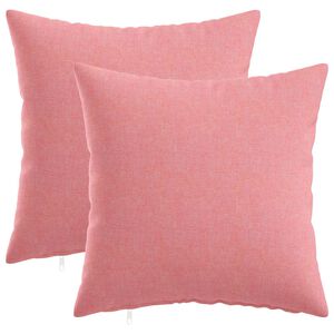 vidaXL P&aacute;rna huzat 2 db HEERLEN R&oacute;zsasz&iacute;n 30 x 30 cm Sz&ouml;vet
