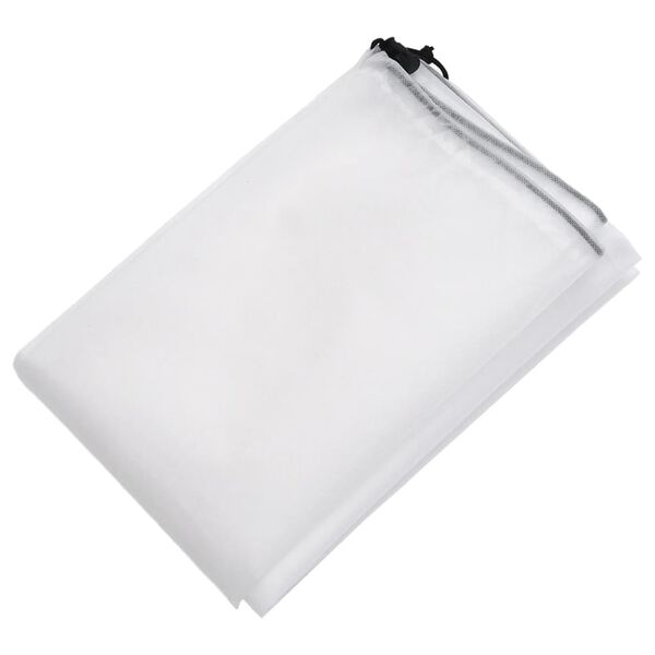 vidaXL 8 db növényvédő huzat zsinórral 70 g/m² 0,8 x 1 m