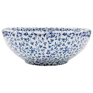 vidaXL feh&eacute;r-k&eacute;k ker&aacute;mia kerek asztali mosd&oacute; &Phi;41 x 14 cm