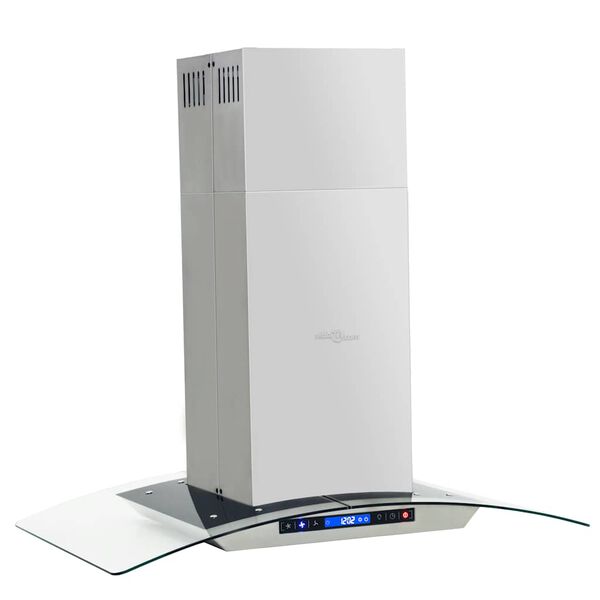 vidaXL &eacute;rintős sziget p&aacute;raelsz&iacute;v&oacute; LCD-kijelzővel 90 cm 756 m&sup3;/&oacute;ra LED