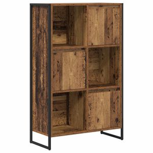 vidaXL K&ouml;nyvespolc &Ouml;reg fa 68 x 30 x 108.5 cm Faanyag