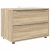 vidaXL T&aacute;rol&oacute;szekr&eacute;ny 80 x 48 x 57 cm Szerelt Fa Sonoma t&ouml;lgy