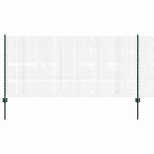 vidaXL Hegesztett dr&oacute;tker&iacute;t&eacute;s oszlopokkal 100 x 1 m PVC-bevonatos ac&eacute;l