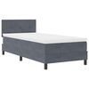vidaXL LED Box Spring &Aacute;gy fejt&aacute;ml&aacute;val S&ouml;t&eacute;tsz&uuml;rke 100 x 200 cm B&aacute;rsony