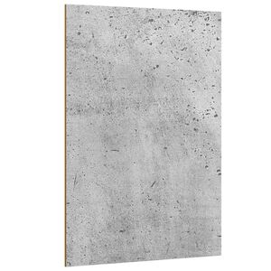 vidaXL Dekor Panelek 12 db Betonsz&uuml;rke 15 x 21 x 0,27 cm Szerelt Fa