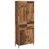 vidaXL Magasfi&uacute; 2 db &Ouml;reg fa 69,5 x 34 x 180 cm Szerelt Fa