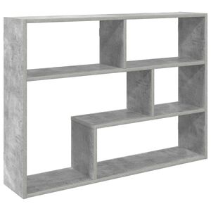 vidaXL Falpolc Falra szerelhető Betonsz&uuml;rke 95 x 20 x 69,5 cm
