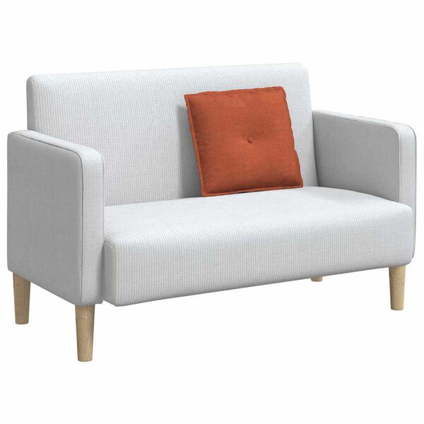 vidaXL Hátpárna Piros Narancs 50 x 45 cm Bársonyos szövet