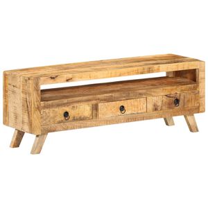 vidaXL t&ouml;m&ouml;r mang&oacute;fa TV-szekr&eacute;ny 110 x 30 x 40 cm