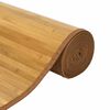 vidaXL n&eacute;gysz&ouml;gletű term&eacute;szetes bambusz szőnyeg 80 x 200 cm