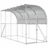 vidaXL Fali Ty&uacute;k&oacute;l Ez&uuml;st 600 x 150 x 215 cm Horganyzott Ac&eacute;l