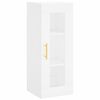 vidaXL feh&eacute;r szerelt fa magasszekr&eacute;ny 34,5x34x180 cm
