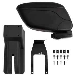 vidaXL aut&oacute;s kart&aacute;masz fekete 12x29x(32-46) cm ABS
