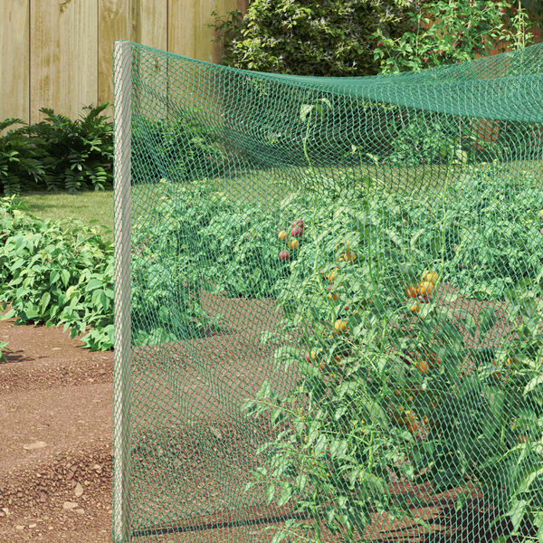 vidaXL Mad&aacute;rv&eacute;dő h&aacute;l&oacute; Z&ouml;ld 4 x 25 m Polietil&eacute;n