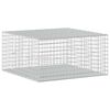 vidaXL Gabion 3,5 mm Dr&oacute;ttal &eacute;s 5x5 cm R&aacute;csos 100x100x50 cm