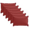 vidaXL P&aacute;rna huzat 6 db HOUTEN Bord&oacute; 50 x 80 cm Poli&eacute;szter