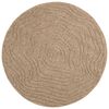 vidaXL Belt&eacute;ri &eacute;s k&uuml;lt&eacute;ri szőnyeg AGIRA Term&eacute;szetes &Oslash; 160 CM