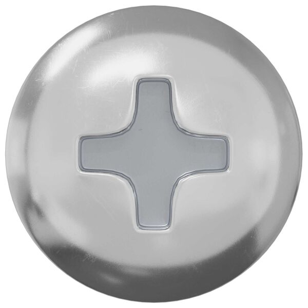 vidaXL Csavar 7792 pcs Ez&uuml;st 9,8 x 35 mm Vas