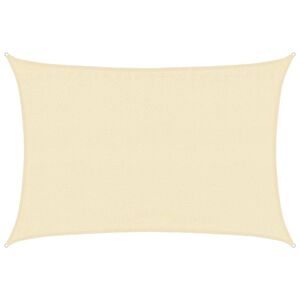 vidaXL kr&eacute;msz&iacute;nű HDPE napvitorla 160 g/m&sup2; 3,5 x 4,5 m