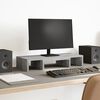 vidaXL sz&uuml;rke sonoma szerelt fa &aacute;ll&iacute;that&oacute; monitor&aacute;llv&aacute;ny 60x24x10,5 cm