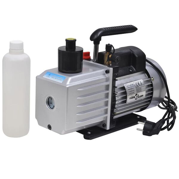 vidaXL v&aacute;kuumkamra k&eacute;tfokozat&uacute; szivatty&uacute;val 7,4 L