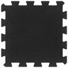 vidaXL 9 db fekete gumi padl&oacute;lap 16 mm 30 x 30 cm