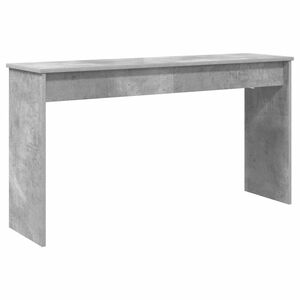 vidaXL Billentyű&aacute;llv&aacute;ny Beton Sz&uuml;rke 120 x 32 x 64 cm Szerelt Fa