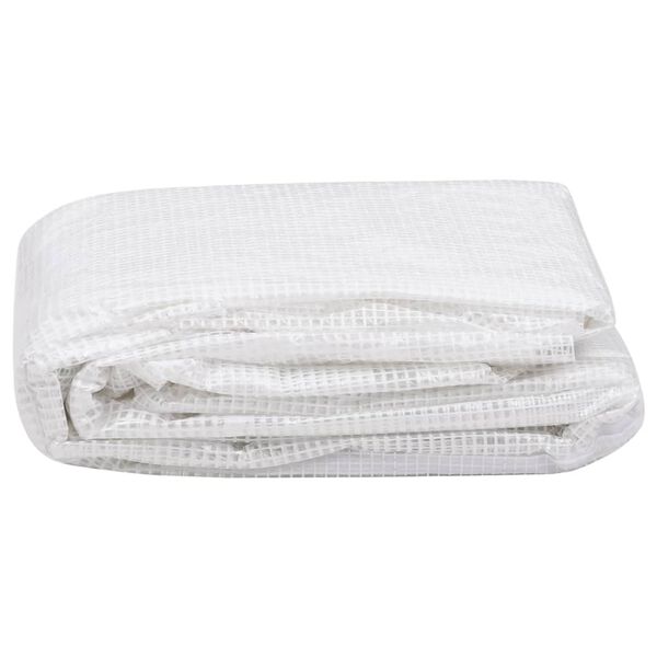 vidaXL átlátszó melegház pótponyva (4,5 m²) 3 x 1,5 x 2 m