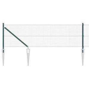 vidaXL Hevederes dr&oacute;tker&iacute;t&eacute;s t&uuml;sk&eacute;kkel 10 x 0,6 m PVC-bevonatos Ac&eacute;l