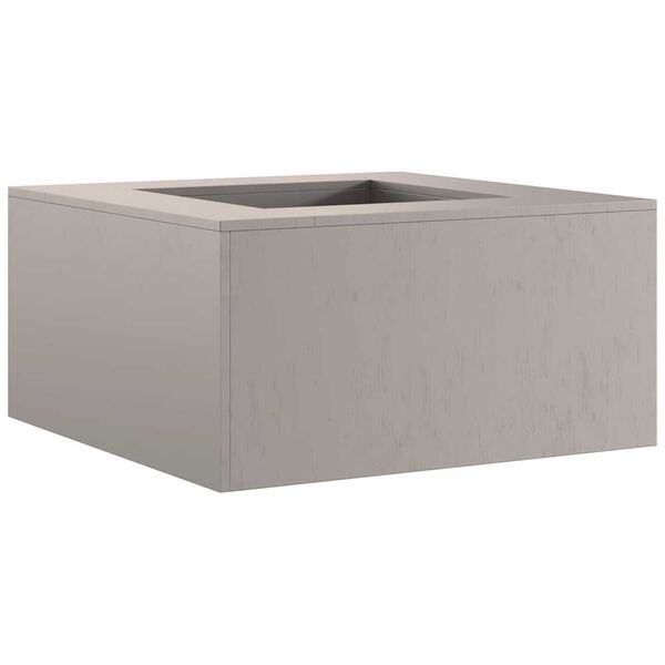 vidaXL Tűzrakó Barna 80 x 80 x 40 cm időjárásálló acél