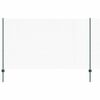 vidaXL Hatsz&ouml;gletű ker&iacute;t&eacute;s oszlopokkal 10 x 1,4 m PVC-bevonatos ac&eacute;l
