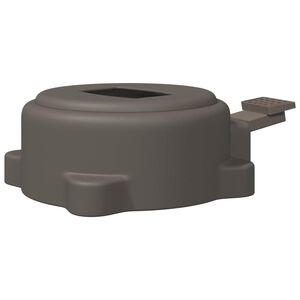 vidaXL Napernyőtalp Ez&uuml;st 23 x 14 x 6 cm