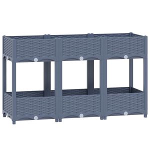 vidaXL polipropil&eacute;n magas&aacute;gy&aacute;s 120 x 40 x 71 cm